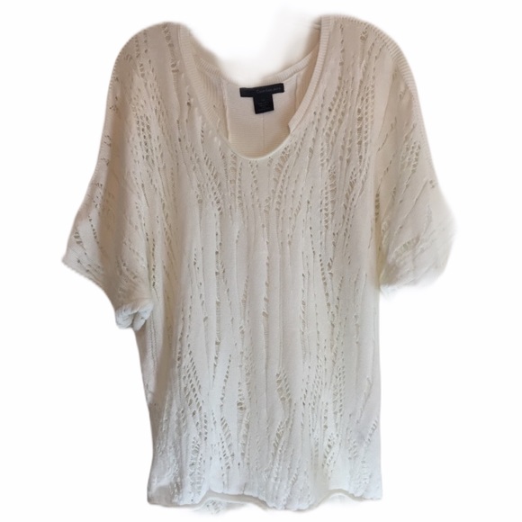 Calvin Klein Jeans Sweaters - CALVIN KLEIN JEANS OPEN KNIT SWEATER- SIZE LARGE